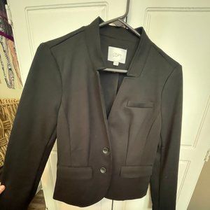 Soft Black Blazer Anne Taylor Size S